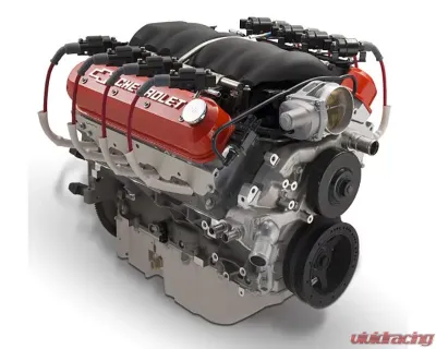 Pro Form Slant-Edge Valve Covers Raised Bowtie/Lettering Chevy Orange Finish GM LS Series V8 Engines - 141-261