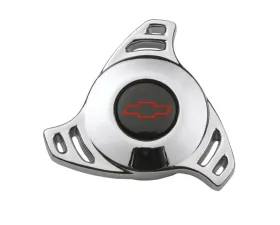 Pro Form Large Hi-Tech Chevy Bowtie Logo Air Cleaner Center Nut Chrome Finish
