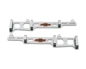 Pro Form Linear Wire Looms w/ Bowtie Logo Chrome Finish Chevy Big Block 396-454 V8 Engines 1965-1996