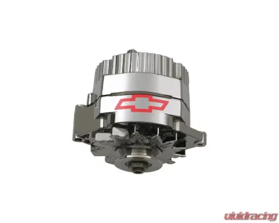 Pro Form 100 Amp Alternator 1-Wire GM 10SI Style w/ Internal Regulator Chrome Finish - 141-657