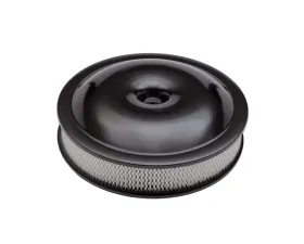 Pro Form Chevrolet Performance 14 inch Super-Light Racing Aircraft Aluminum Air Cleaner Kit Black