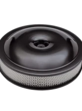 Pro Form Chevrolet Performance 14 inch Super-Light Racing Aircraft Aluminum Air Cleaner Kit Black                                     - 141-690 - Image 2