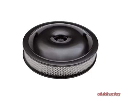 Pro Form Chevrolet Performance 14 inch Super-Light Racing Aircraft Aluminum Air Cleaner Kit Black - 141-690