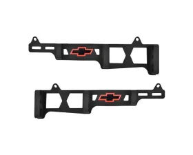 Pro Form Linear Wire Looms w/ Bowtie Black Crinkle Chevy Big Block 396-454 V8 Engines 1965-1996