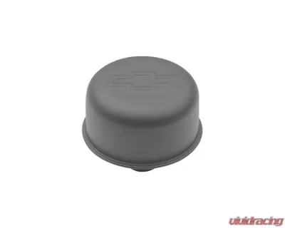 Pro Form Push-In Air Breather Cap w/ Embossed Bowtie Emblem Black Crinkle Finish - 141-754