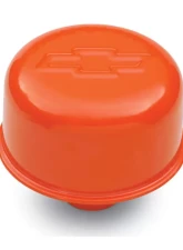 Pro Form Push-In Air Breather Cap w/ Embossed Bowtie Emblem Chevy Orange Finish                                     - 141-786 - Image 2