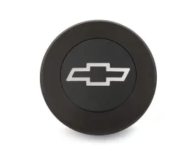 Pro Form Radiator Cap w/ White Bowtie Black Anodized Finish