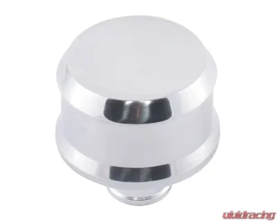 Pro Form Slant-Edge Aluminum Push-In Air Breather Cap Polished Finish - 141-850