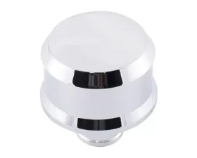Pro Form Slant-Edge Aluminum Push-In Air Breather Cap Chrome Finish