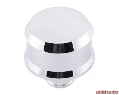 Pro Form Slant-Edge Aluminum Push-In Air Breather Cap Chrome Finish - 141-851