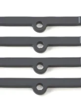 Pro Form Chevrolet Performance Hold Down Clamps w/ Red Bowtie Logo Shark Gray Finish Chevy Small Block 262-400 Engines 1955-1986                                     - 141-885 - Image 2