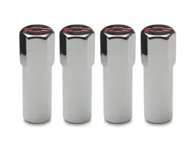 Pro Form Chevrolet Performance Valve Cover Hex Head Mini Nuts w/ Red Bowtie Logo Chrome Finish