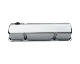 Pro Form Slant-Edge Valve Covers Tall Style Polished Finish Pair Chevy Small Block 262-400 V8 Engines 1959-1986