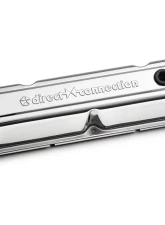 Pro Form Valve Covers Tall Style w/ Embossed Direct Connection Emblem Chrome Finish Pair Chrysler LA | Small Block Engines                                     - 440-301 - Image 4