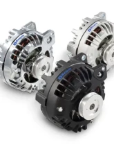 Pro Form 110 Amp Alternator 1-Wire w/ Internal Regulator V-Pully Chrome Finish                                     - 440-472 - Image 4
