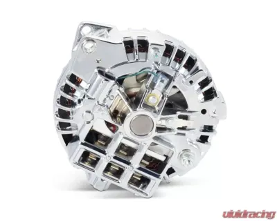 Pro Form 110 Amp Alternator 1-Wire w/ Internal Regulator V-Pully Chrome Finish - 440-472