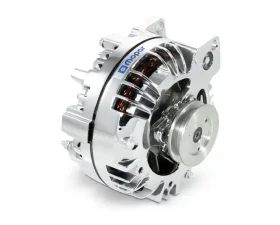 Pro Form 110 Amp Alternator 1-Wire w/ Internal Regulator V-Pully Chrome Finish