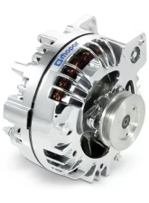 Pro Form 110 Amp Alternator 1-Wire w/ Internal Regulator V-Pully Chrome Finish                                     - 440-472 - Image 4