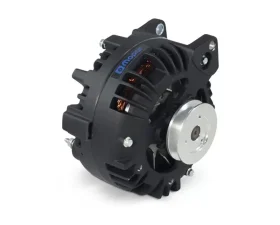 Pro Form 110 Amp Alternator 1-Wire w/ Internal Regulator V-Pully Black Crinkle Finish