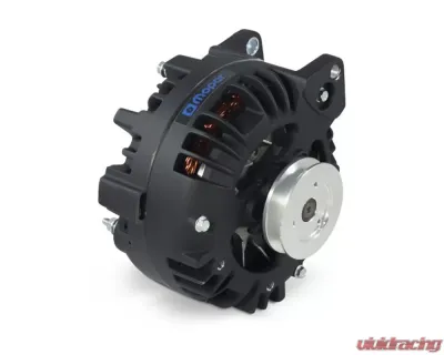Pro Form 110 Amp Alternator 1-Wire w/ Internal Regulator V-Pully Black Crinkle Finish - 440-473