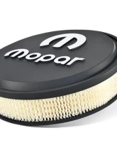Pro Form Slant-Edge Air Cleaner w/ Underside Boss Raised & Machined Mopar Emblems Black Crinkle Finish                                     - 440-830 - Image 2