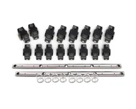 Pro Form Mopar 1.5 Ratio Aluminum Roller Rocker Arms w/ Mopar Emblem Black Anodized Finish Chrsyler Big Block B | RB V8 Engines