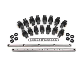 Pro Form Mopar 1.5 Ratio Aluminum Roller Rocker Arms w/ Mopar Emblem Black Anodized Finish Chrsyler Small Block LA V8 Engines