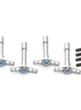 Pro Form Mopar Valve Cover Wing Nuts w/ Blue Mopar Emblem Chrome Finish Chrsyler LA | B | RB Engines                                     - 440-902 - Image 2