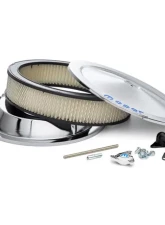 Pro Form Air Cleaner w/ Center Nut Recessed Blue Mopar Emblems Chrome Finish                                     - 440-906 - Image 2