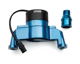 Pro Form Electric Water Pump w/ Black Motor Cap Blue Finish Chevy Small Block Gen 1