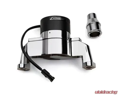 Pro Form Electric Water Pump w/ Black Motor Cap Chrome Finish Chevy Small Block Gen 1 - 66225C
