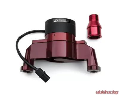 Pro Form Electric Water Pump w/ Black Motor Cap Red Finish Chevy Small Block Gen 1 - 66225R