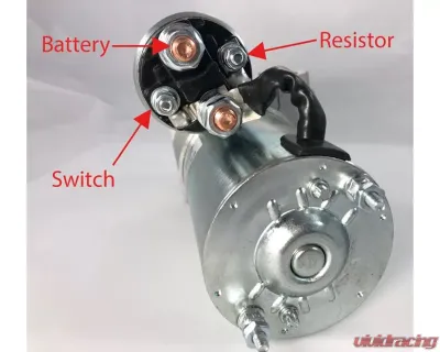 Pro Form Stock 1.7KW 10:1 Ratio 168 Tooth Staggered Mount Starter Chevy Small Block | Big Block V8 | V6 Engines - 66268