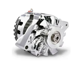 Pro Form 160 Amp 1-Wire CS130 Alternator Chrome Finish Chevy Small Block 305-350 | Big Block 402-454 Engines