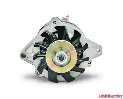 Pro Form 160 Amp 1-Wire CS130 Alternator Satin Finish Chevy Small Block 305-350 | Big Block 402-454 Engines - 66430.16N