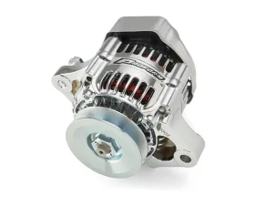 Pro Form 50 Amp Universal 1-Wire Mini Alternator Chrome Finish