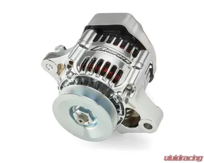 Pro Form 50 Amp Universal 1-Wire Mini Alternator Chrome Finish - 66431