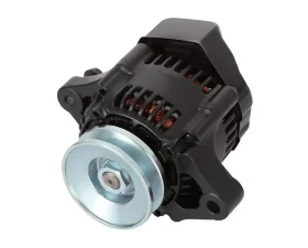 Pro Form 50 Amp Universal 1-Wire Mini Alternator Black Crinkle Finish