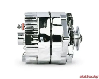 Pro Form 100 Amp GM 10 SI 1-Wire Alternator Chrome Finish - 66445.1N