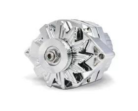 Pro Form 100 Amp GM 10 SI 1-Wire Alternator Chrome Finish