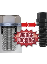 Pro Form 0.984 inch Wedge-Locking Header 12 Bolts Nickle Finish GM LS Engines                                     - 66754 - Image 2