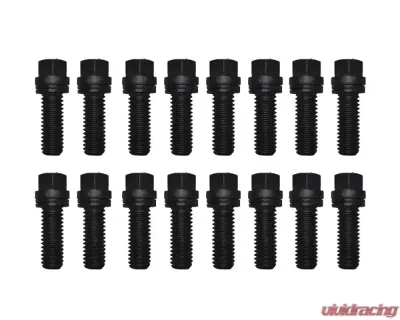 Pro Form 1 inch Wedge-Locking Header 16 Bolts Black Oxide Finish GM Big Block 396-502 | 349 | 409 | Ford Small Block 289-302-251W | Mopar 413 - 66756