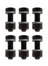Pro Form 1 inch Wedge-Locking Collector Bolts Black Oxide Finish                                     - 66757 - Image 2