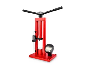 Pro Form Bench Mount 1000 lbs Capacity Digital Valve Spring Tester Red Anodized Aluminum Finish