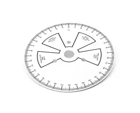 Pro Form 9 inch Steel Universal Degree Wheel