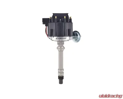 Pro Form Black Cap Unpolished Shaft HEI Distributor Chevy V8 Engines 1955-1982 - 66941BKU