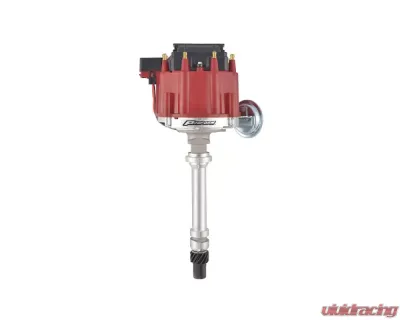 Pro Form Red Cap Polished Shaft HEI Distributor Chevy V8 Engines 1955-1982 - 66941R