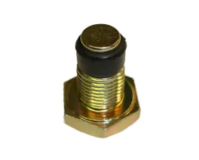 Pro Form 12-20 inch Thread Patented No-Mess Oil Pan Drain Plug Gold Iridate Finish
