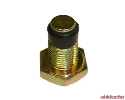 Pro Form 12-20 inch Thread Patented No-Mess Oil Pan Drain Plug Gold Iridate Finish - 66960