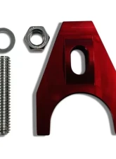 Pro Form Heavy Duty Stud Mount Billet Distributor Clamp Red Finish Chevy V8 | V6 Engines                                     - 66987 - Image 2